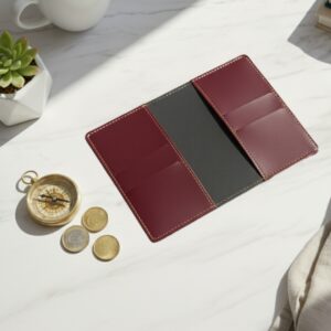 Passport cover - Maroon