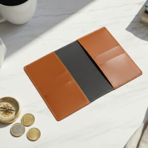 Passport cover - Tan